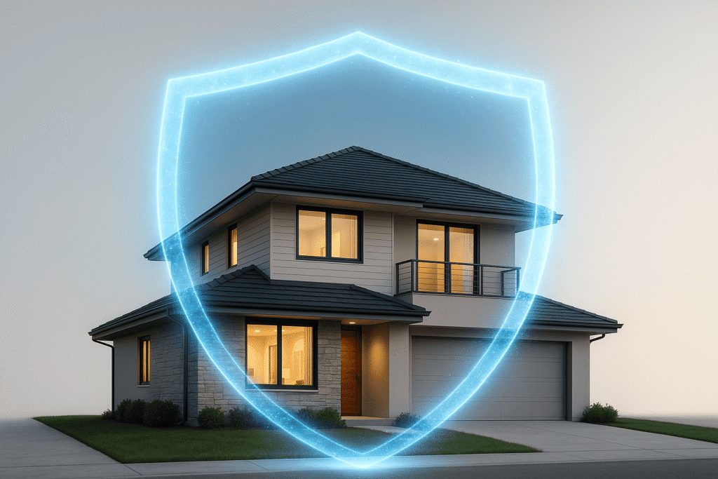 casa protegida simbolizando seguro residencial