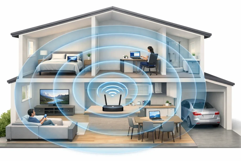como melhorar sinal wifi em casa cobertura total roteador
