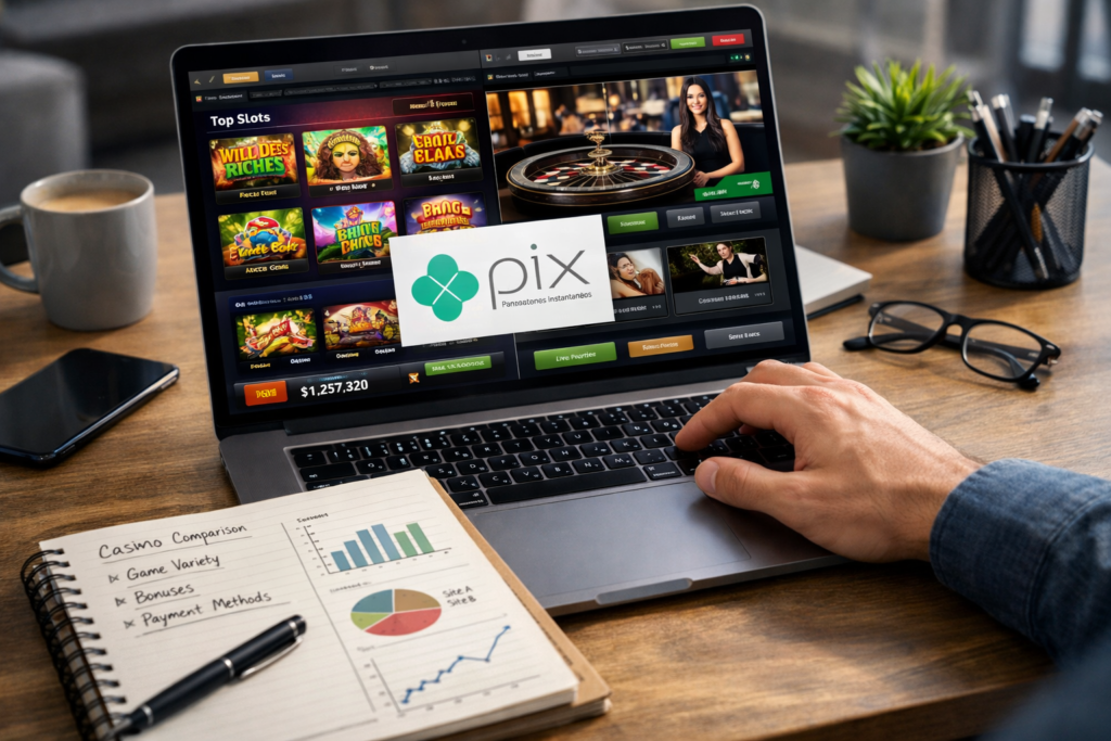como escolher cassino online com pix seguro