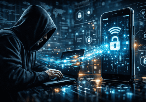 omo proteger celular contra hackers usando segurança digital e autenticação em dois fatores