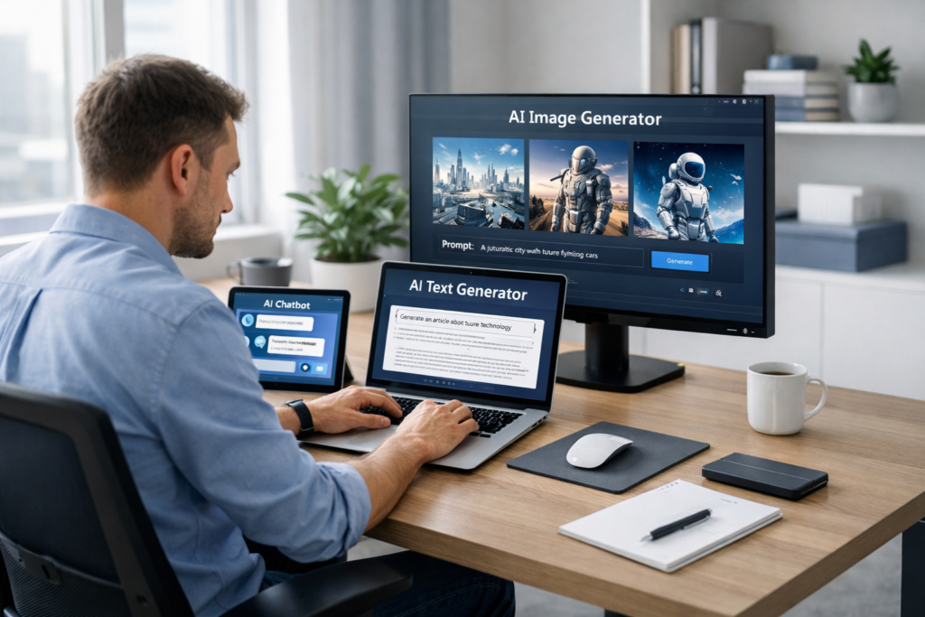 Melhores Ferramentas de IA para Criar Conteúdo em 2026